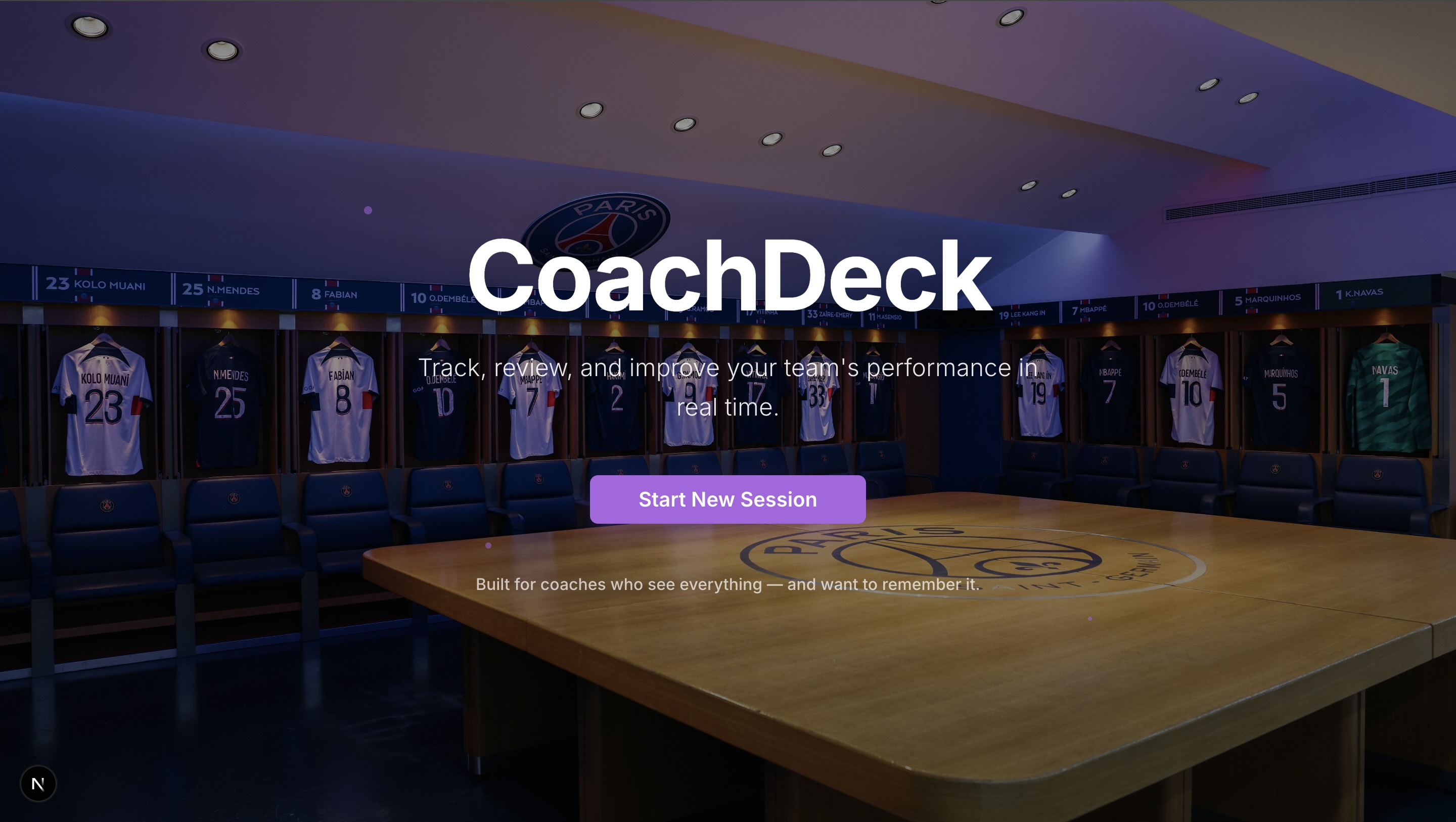 CoachDeck – AI-Powered Sports Coaching Assistant